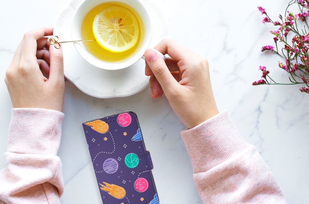 Samsung Galaxy S7 Edge Wallet Case met Pasjes Space