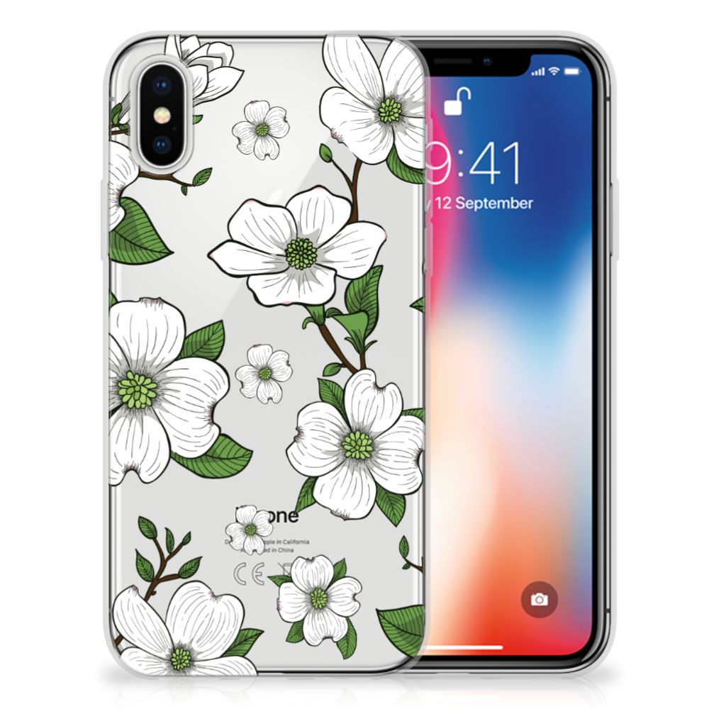 Apple iPhone X | Xs TPU Case Dogwood Flowers