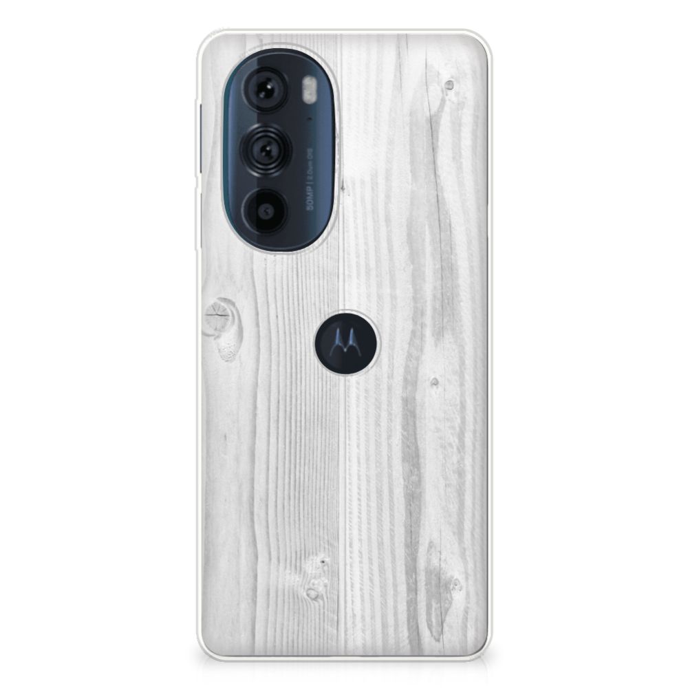 Motorola Edge 30 Pro Bumper Hoesje White Wood B2C Telecom