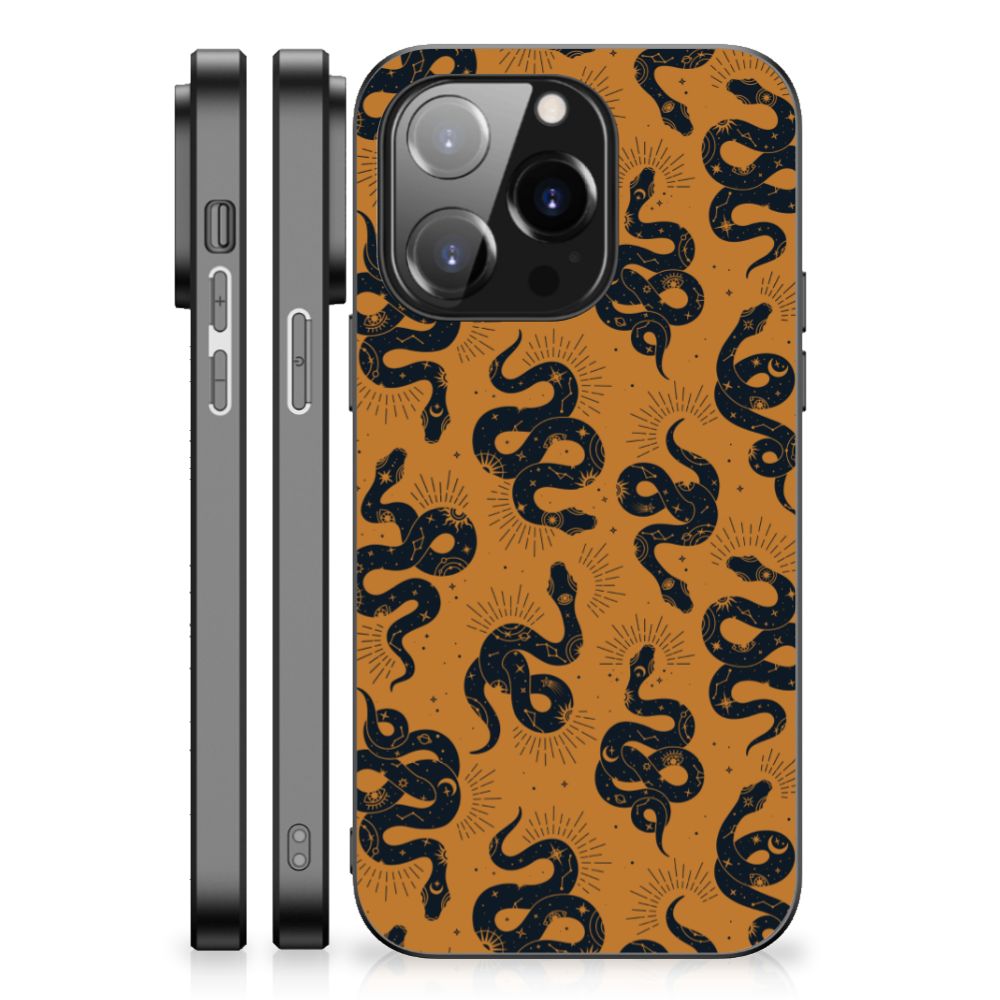 Dierenprint Telefoonhoesje voor iPhone 14 Pro Snakes B2C Telecom