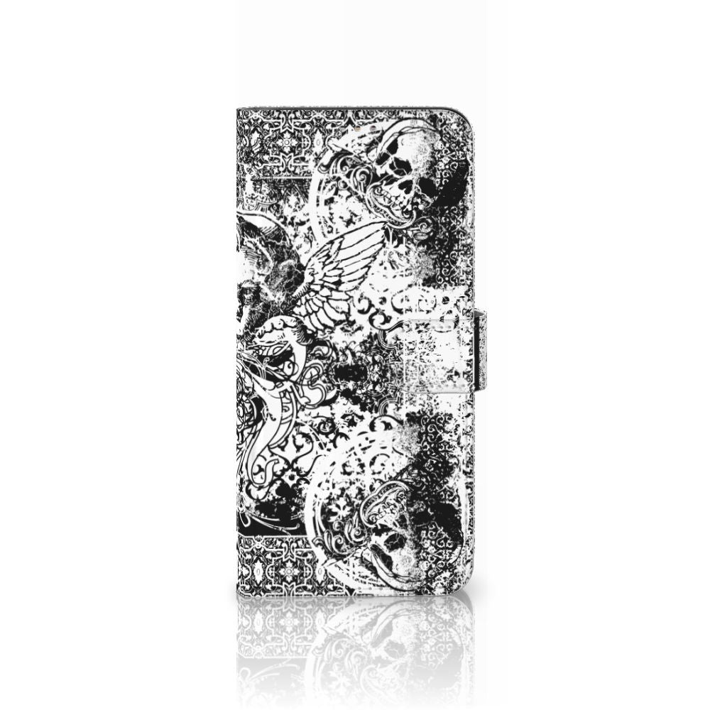 Telefoonhoesje met Naam Motorola Moto G60 Skulls Angel