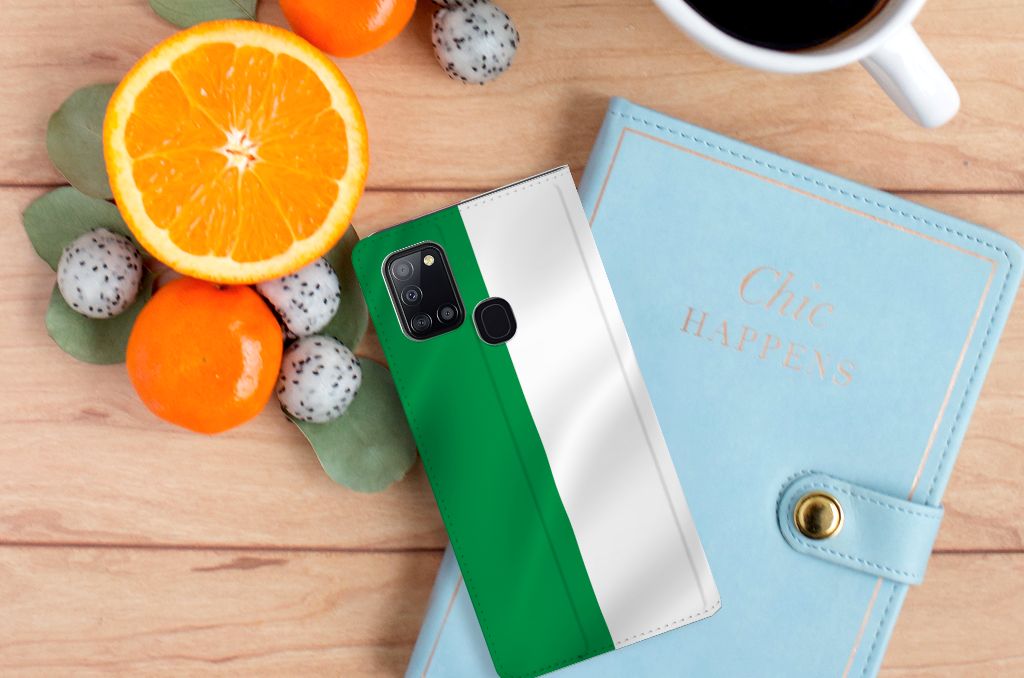 Samsung Galaxy A21s Standcase Italië - B2C Telecom