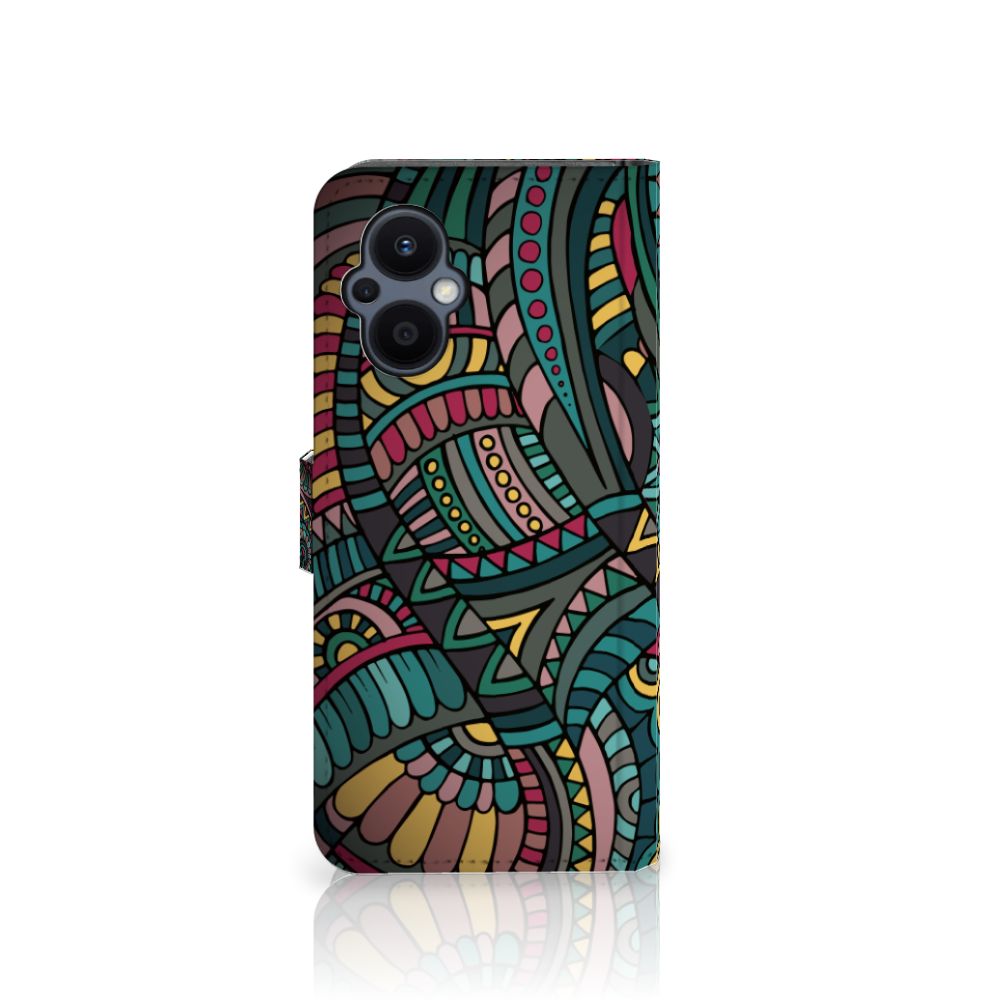 OPPO Reno 8 Lite | OnePlus Nord N20 Telefoon Hoesje Aztec