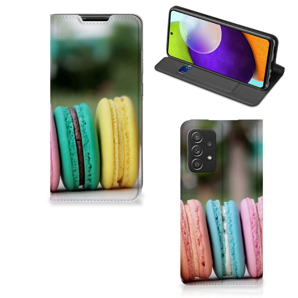 Samsung Galaxy A52 Flip Style Cover Macarons