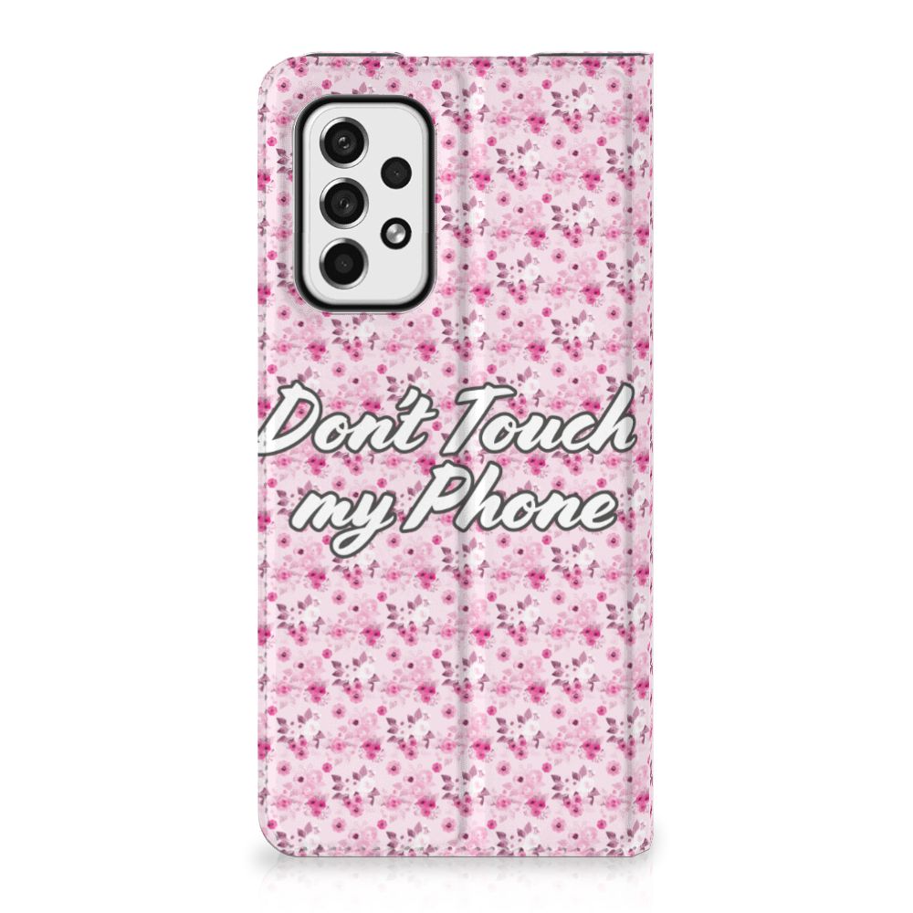 Samsung Galaxy A73 Design Case Flowers Pink DTMP - B2C Telecom
