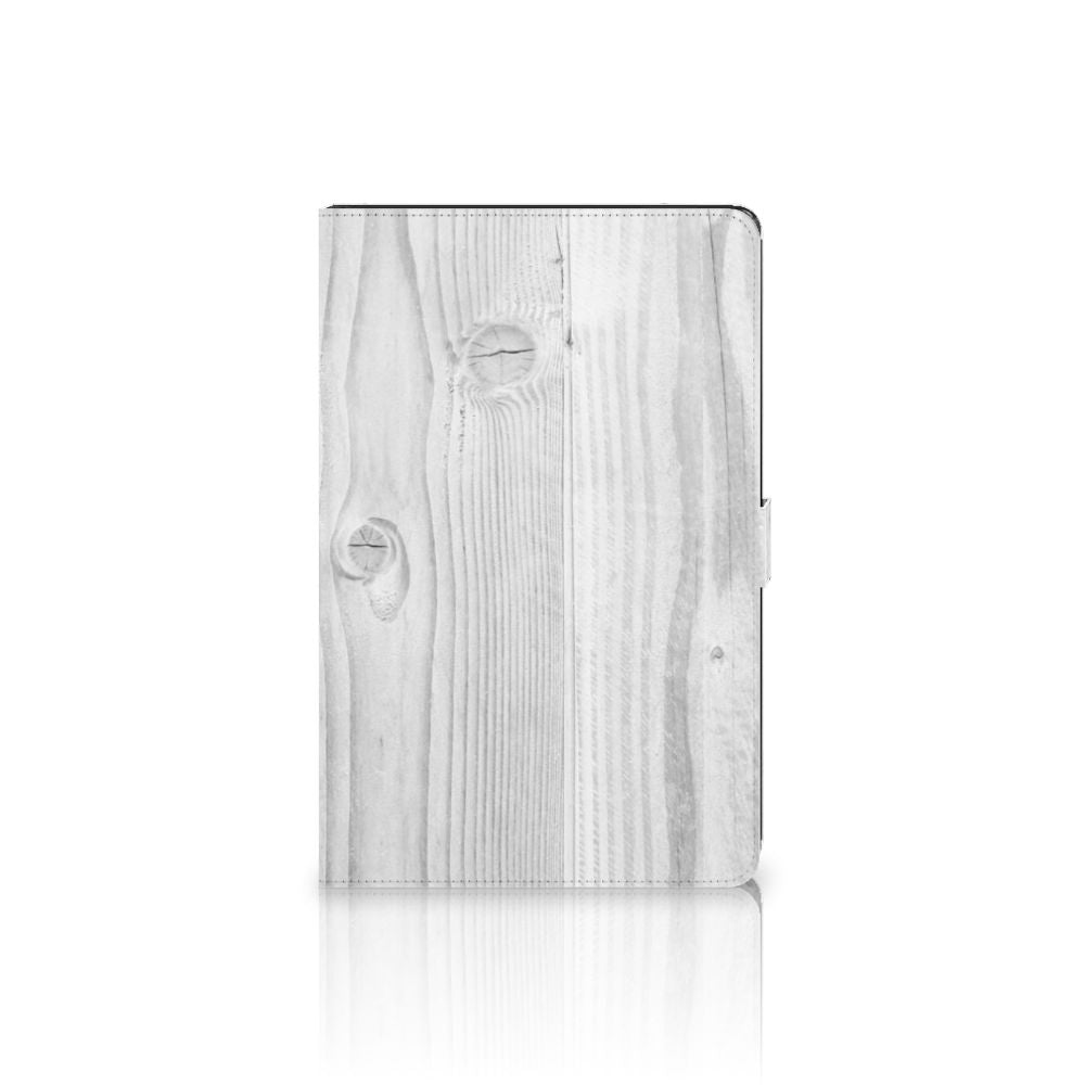 Lenovo Tab M10 Plus 3rd Gen 10.6 inch Tablet Book Cover White Wood