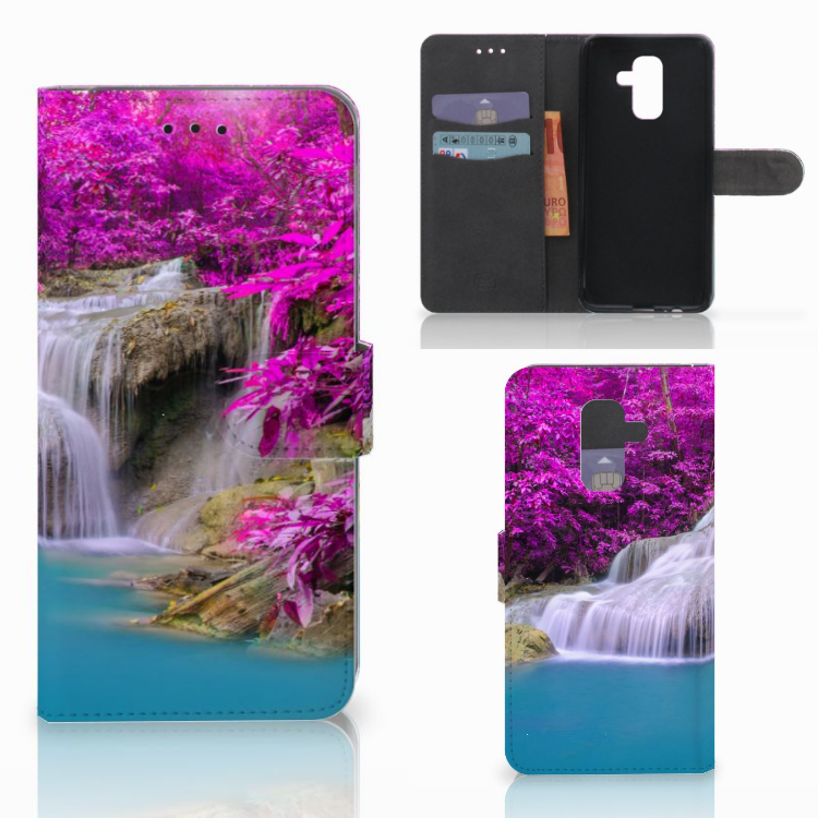 Samsung Galaxy A6 Plus 2018 Flip Cover Waterval