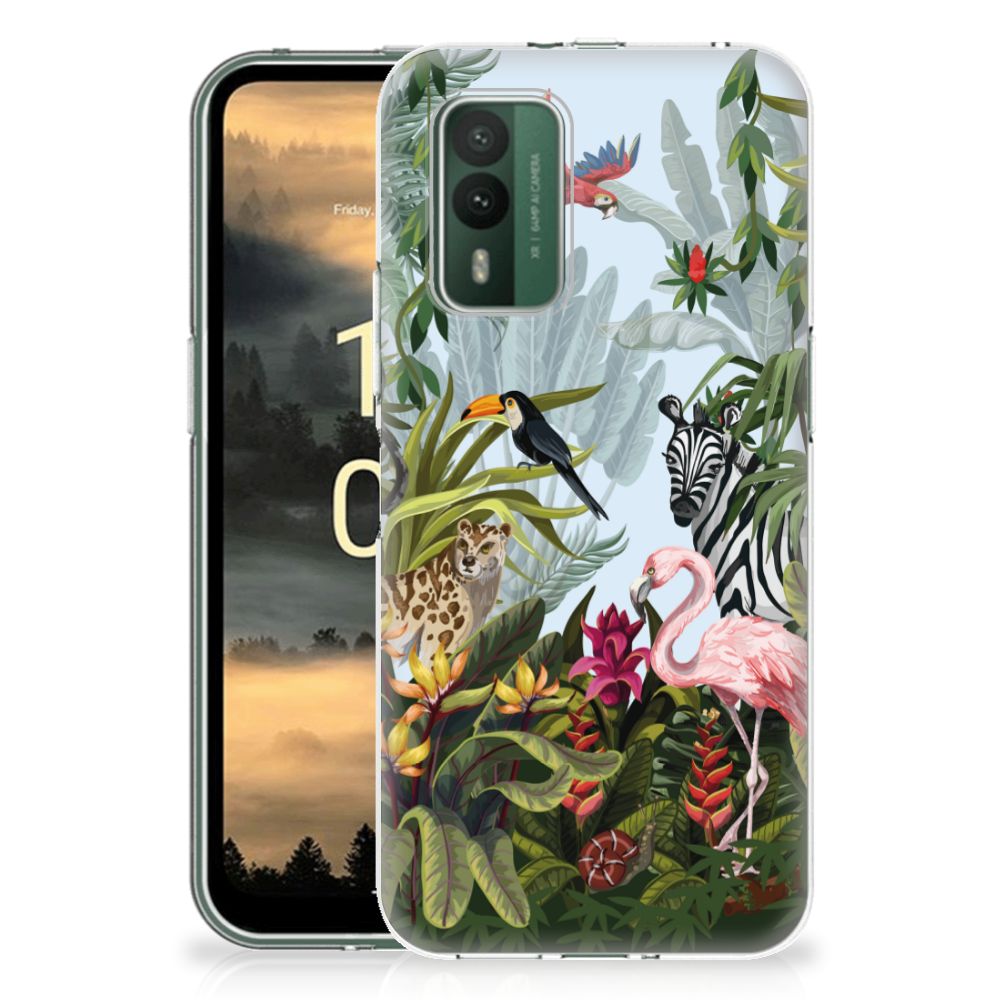 TPU Hoesje voor Nokia XR21 Jungle