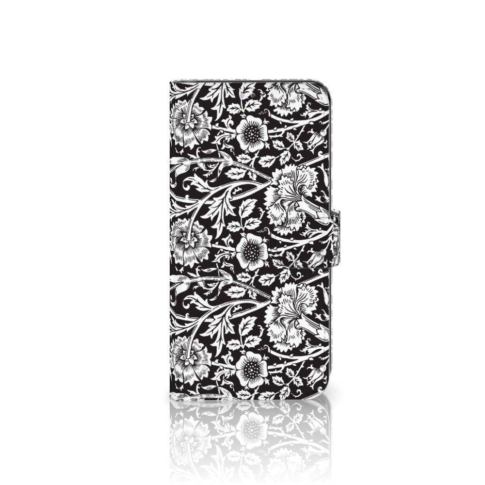 Samsung Galaxy A32 4G Hoesje Black Flowers