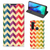 Motorola Moto G Pro Hoesje met Magneet Zigzag Multi Color - B2C Telecom