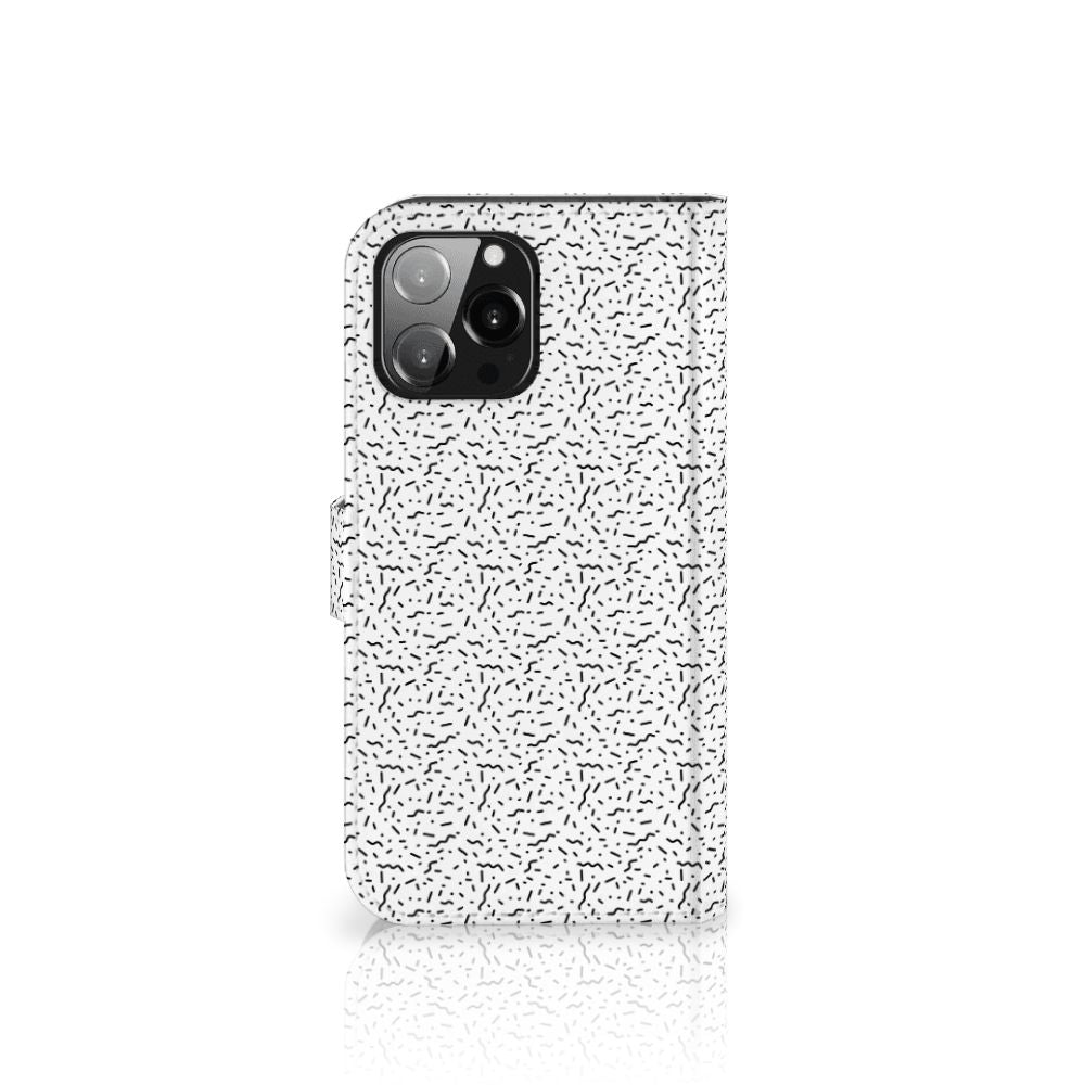 iPhone 13 Pro Max Telefoon Hoesje Stripes Dots