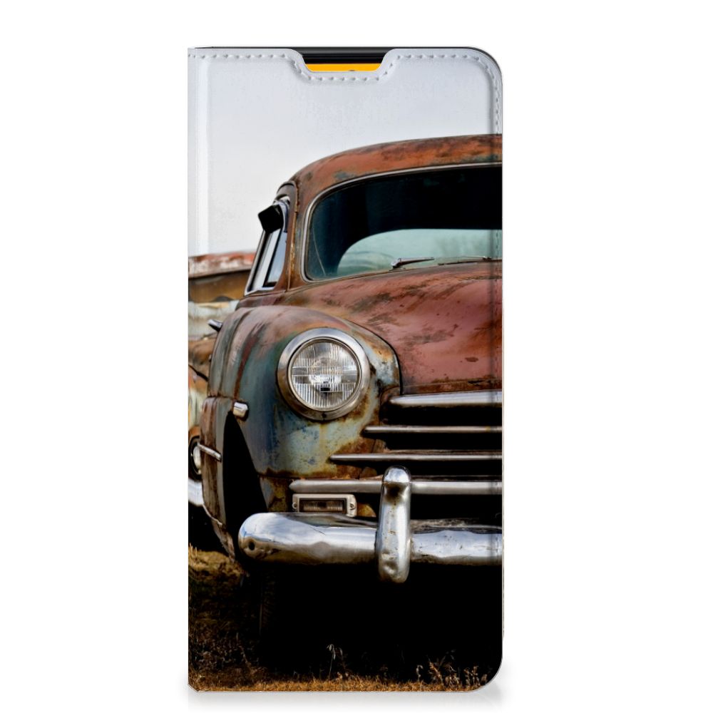Samsung Galaxy M52 Stand Case Vintage Auto - B2C Telecom