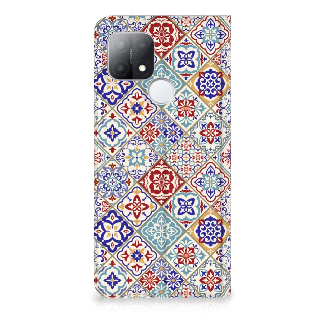 OPPO A15 Standcase Tiles Color - B2C Telecom
