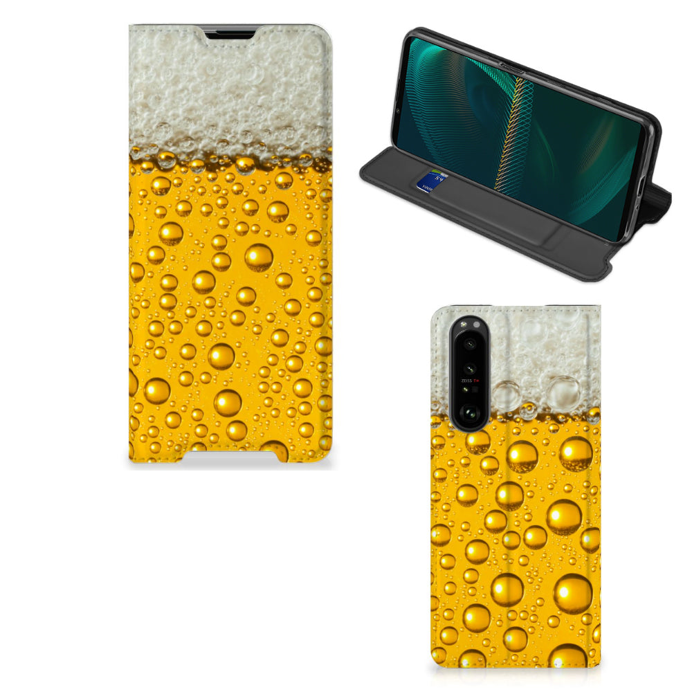 Sony Xperia 5 III Flip Style Cover Bier