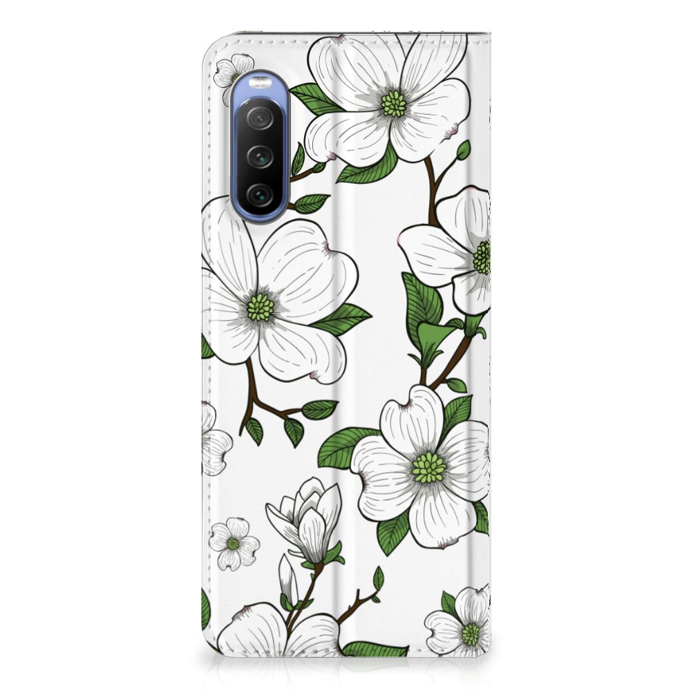 Sony Xperia 10 III Smart Cover Dogwood Flowers - B2C Telecom