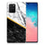 Samsung Galaxy S10 Lite TPU Siliconen Hoesje Marmer Wit Zwart - Origineel Cadeau Man B2C Telecom