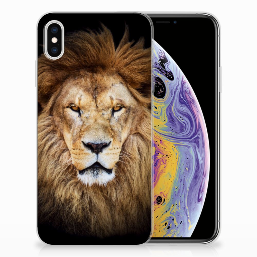 Apple iPhone Xs Max TPU Hoesje Leeuw