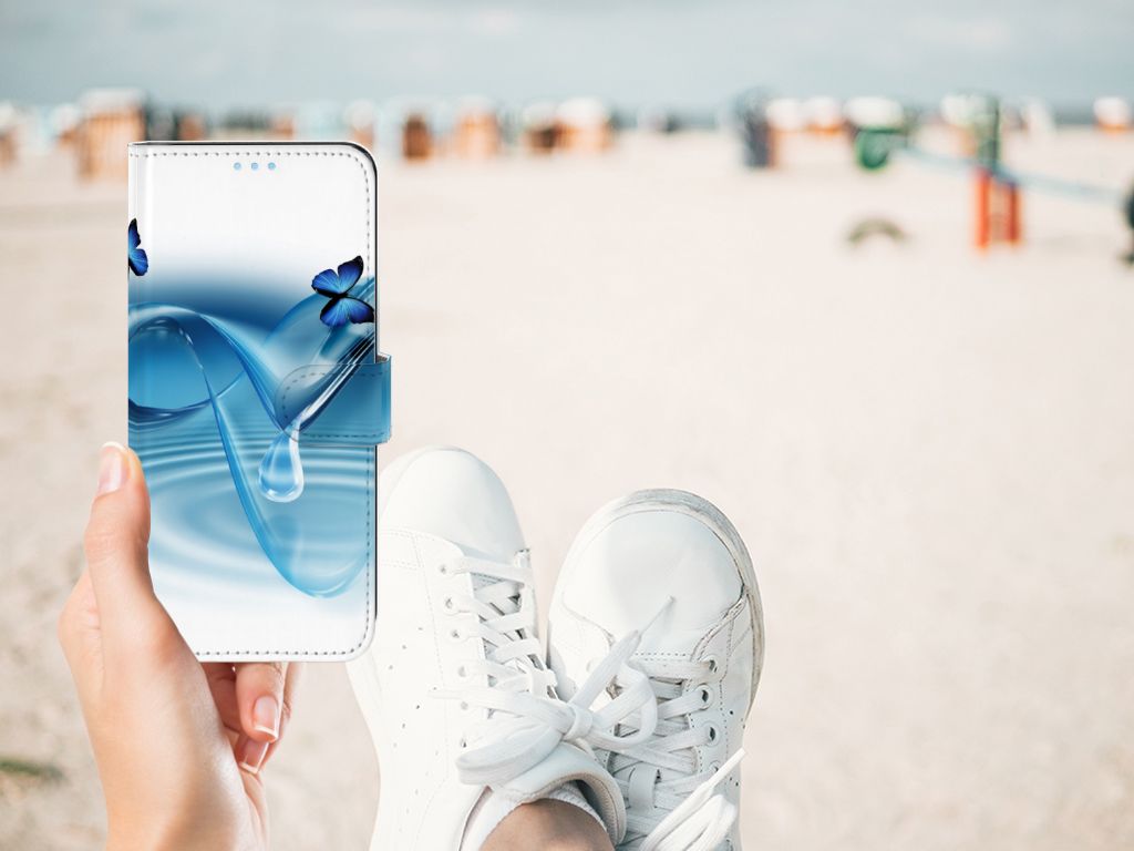 OPPO A74 4G Telefoonhoesje met Pasjes Vlinders