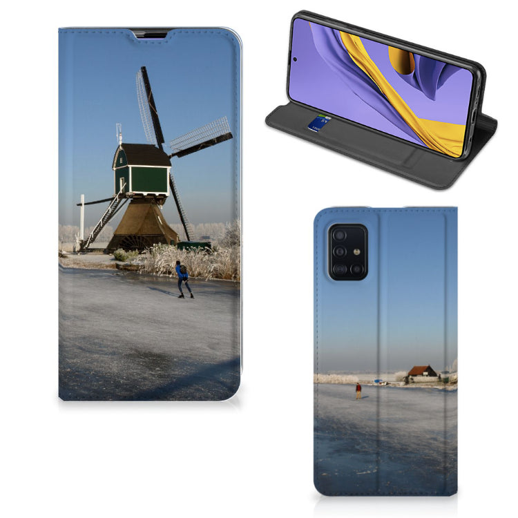 Samsung Galaxy A51 Book Cover Schaatsers