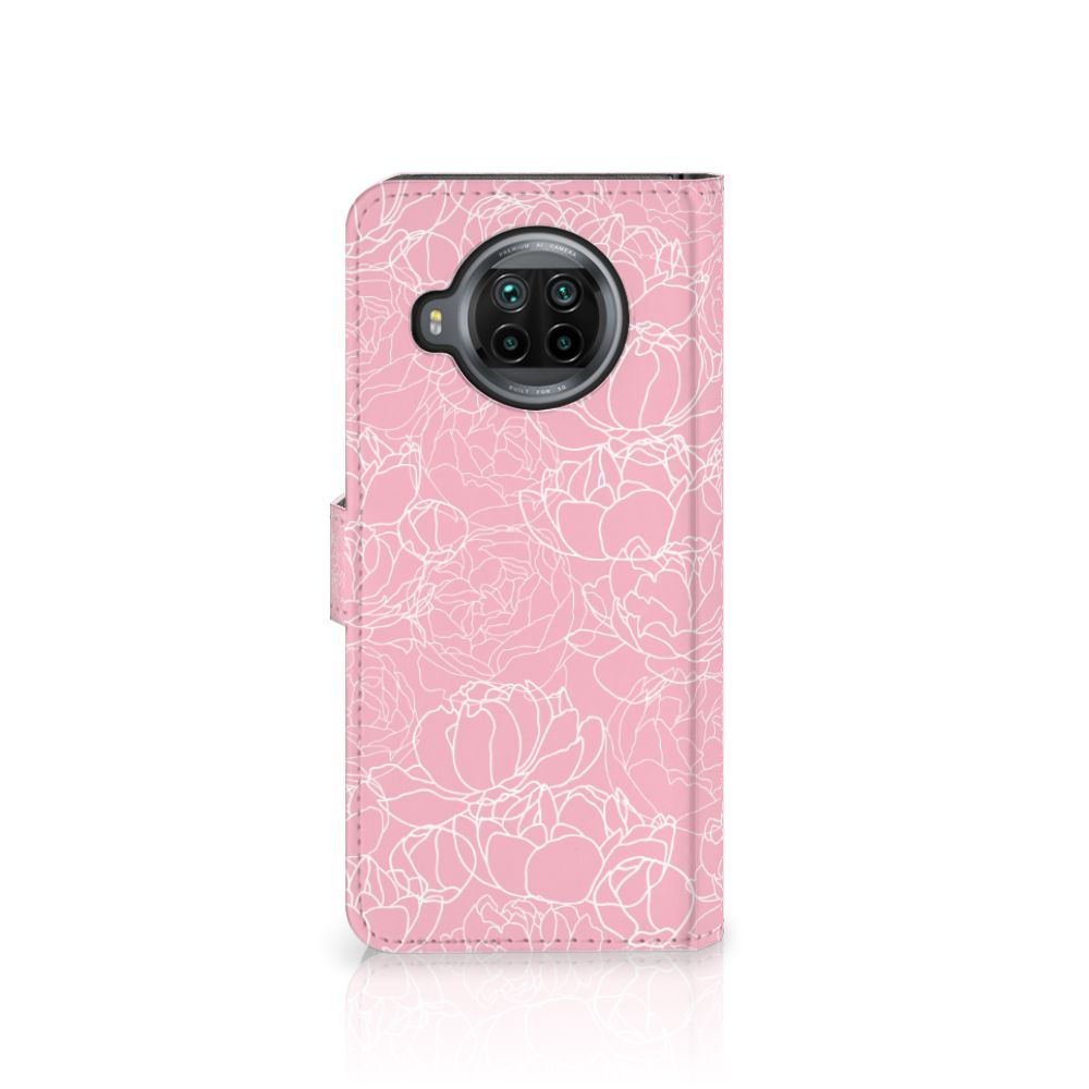 Xiaomi Mi 10T Lite Hoesje White Flowers