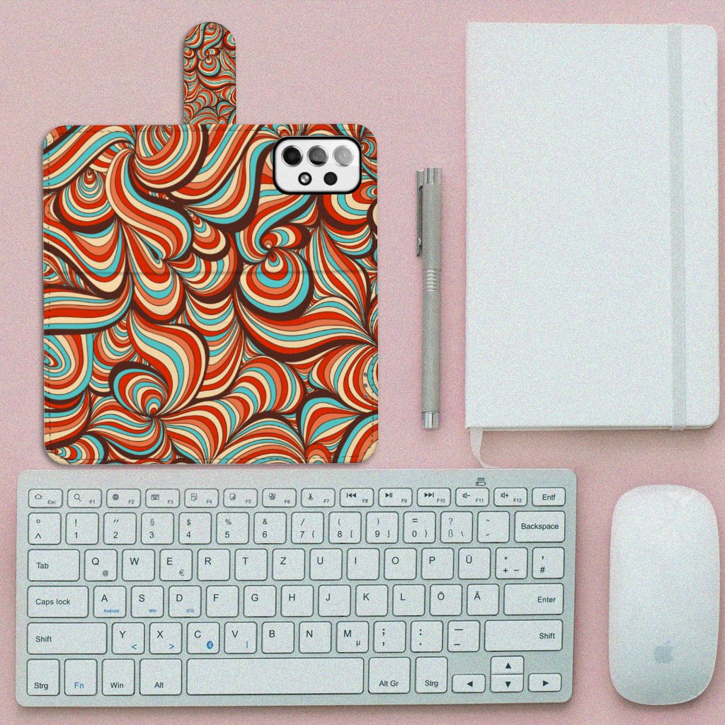 Samsung Galaxy A73 5G Hoesje Retro