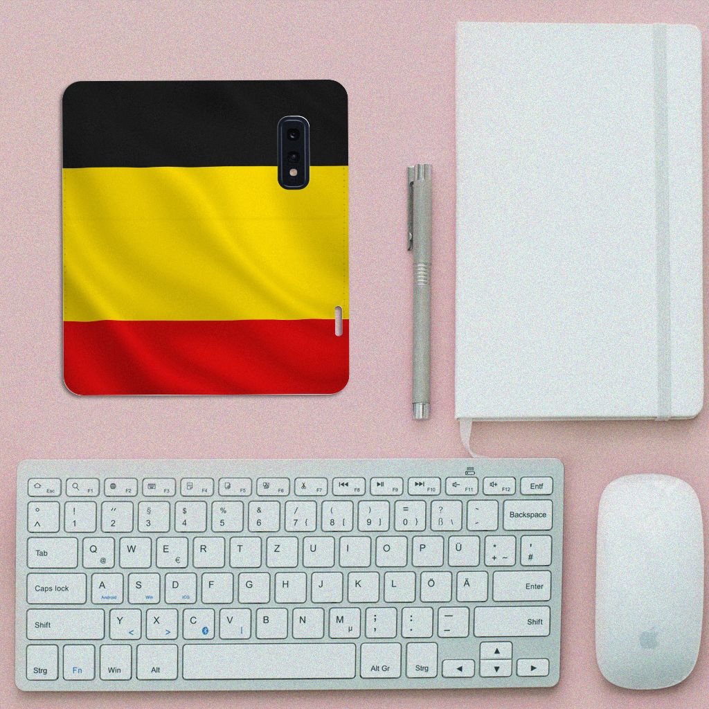 Samsung Galaxy S10e Standcase Belgische Vlag - B2C Telecom