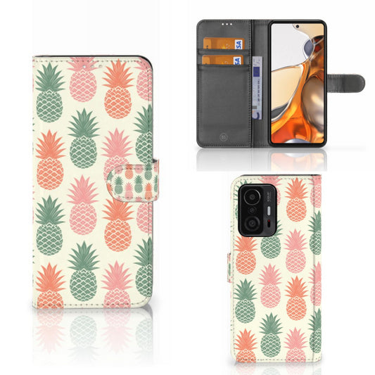 Xiaomi 11T | 11T Pro Book Cover Ananas