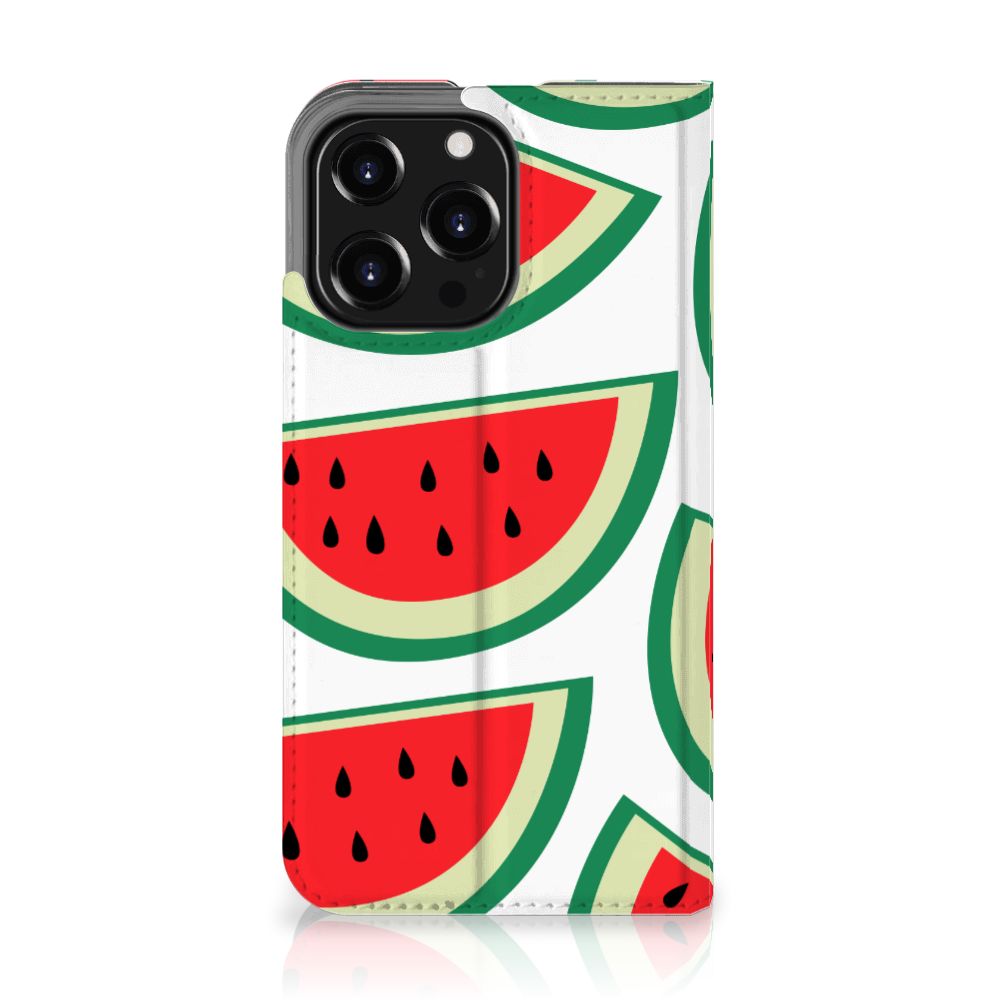 iPhone 13 Pro Flip Style Cover Watermelons - B2C Telecom