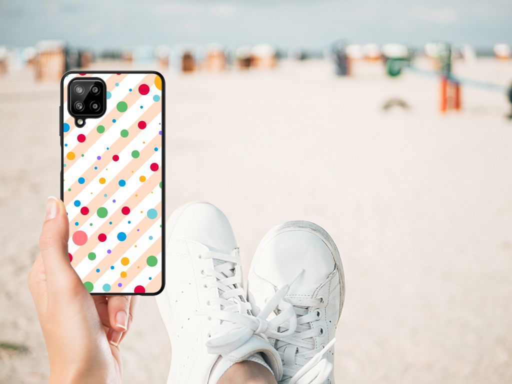 Samsung Galaxy A12 Back Case Dots B2C Telecom
