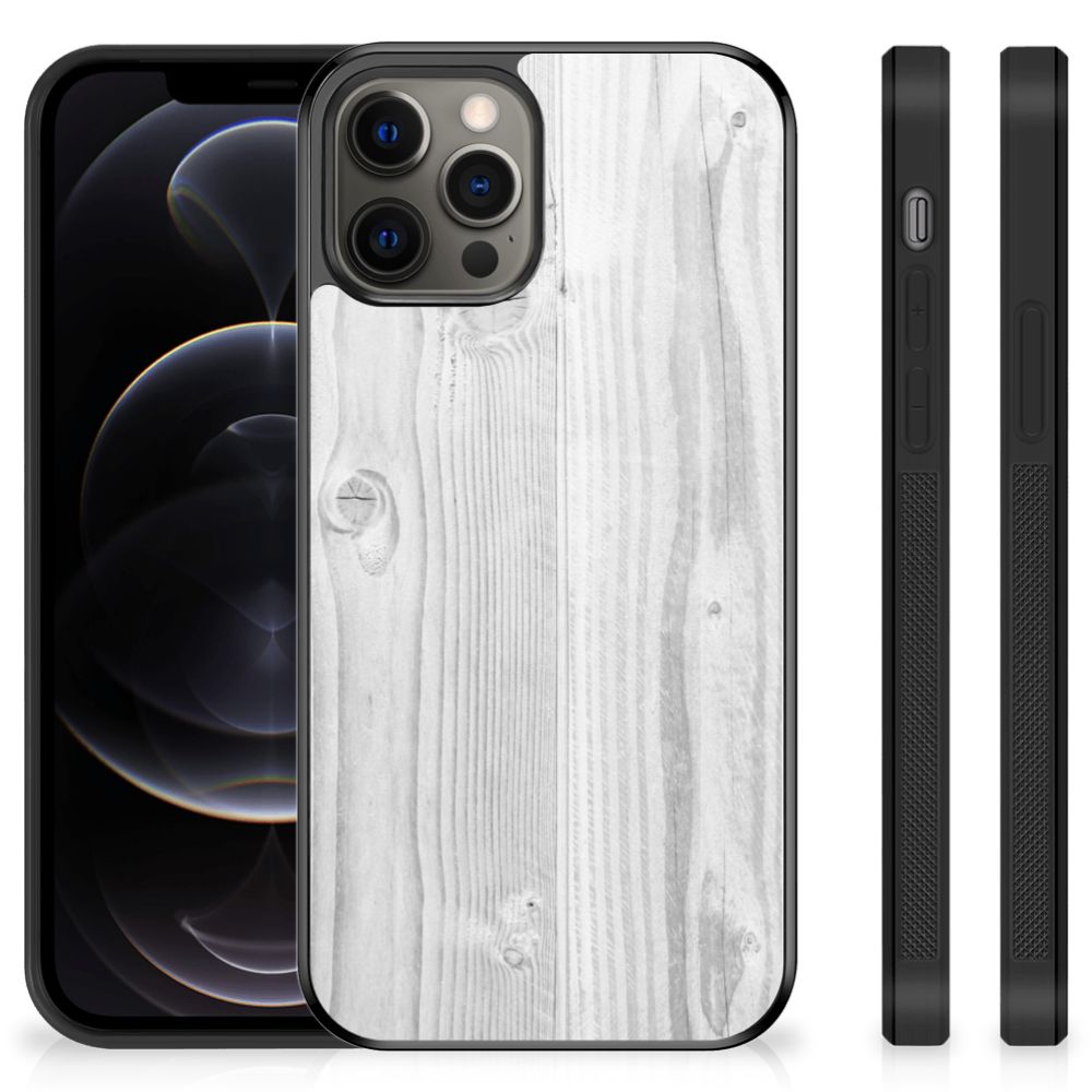 iPhone 12 Pro Max Grip Case White Wood B2C Telecom