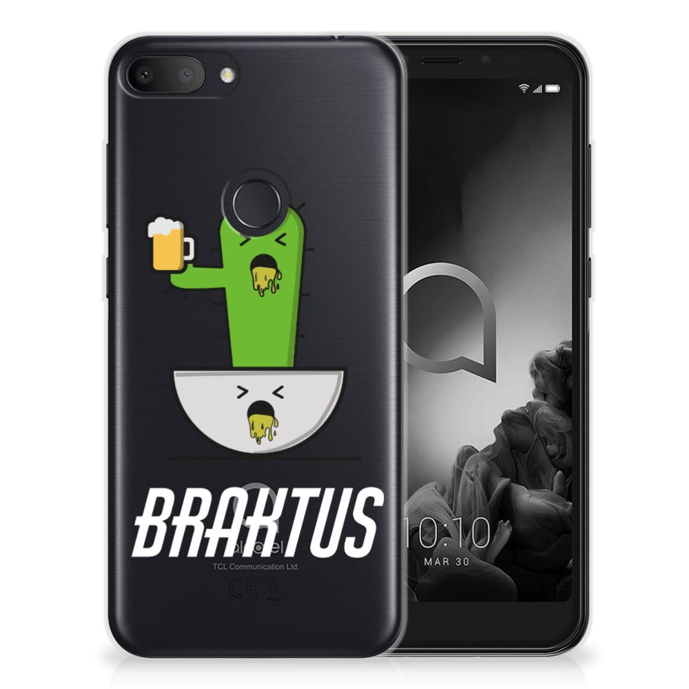 Alcatel 1S (2019) Telefoonhoesje met Naam Braktus