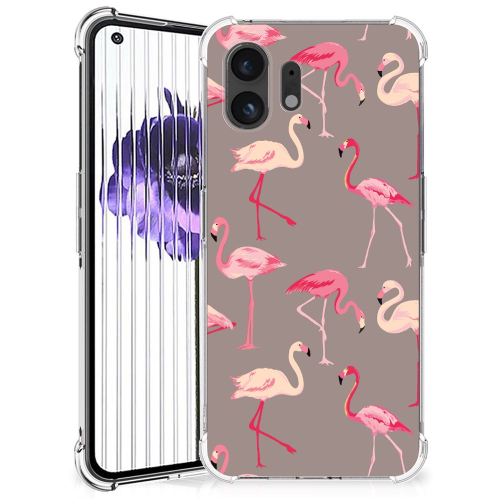 Nothing Phone (2) Case Anti-shock Flamingo