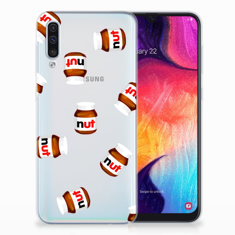 Samsung Galaxy A50 Siliconen Case Nut Jar