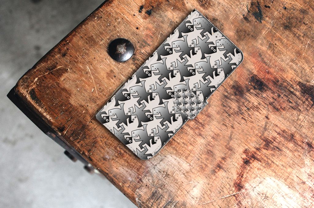 Nokia 5.3 Telefoonhoesje met Pasjes Salamander Grey