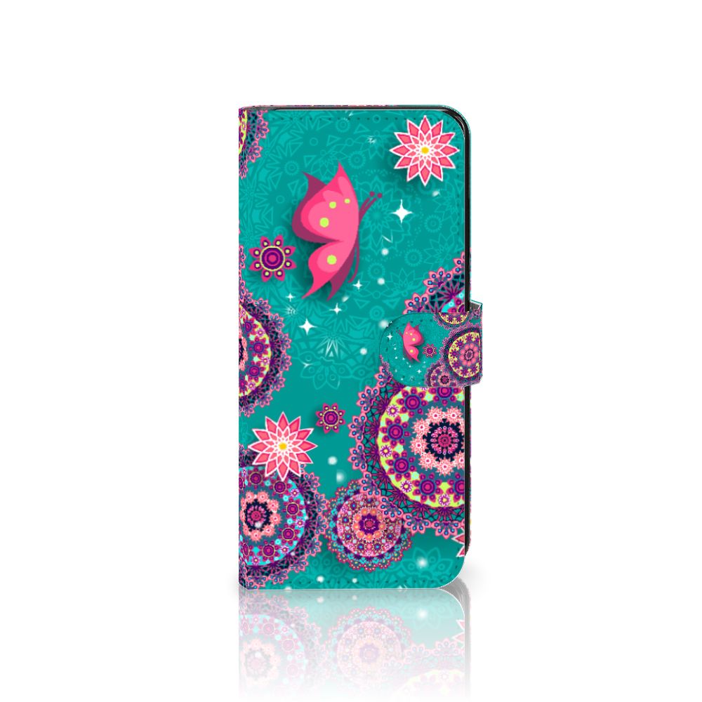OPPO Reno8 Hoesje Cirkels en Vlinders