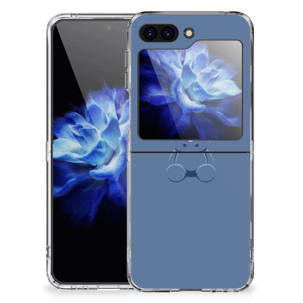 Samsung Galaxy Z Flip 5 Telefoonhoesje met Naam Baby Rhino