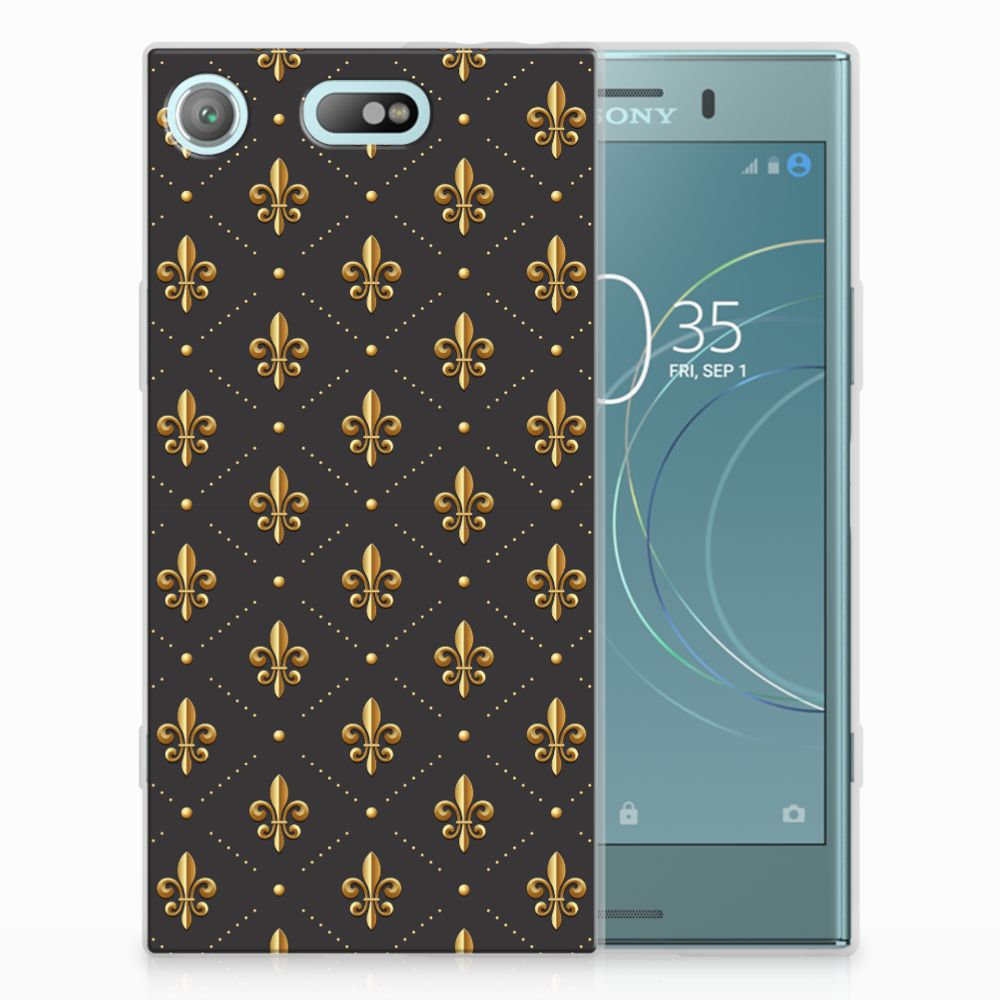 Sony Xperia XZ1 Compact TPU bumper Franse Lelie