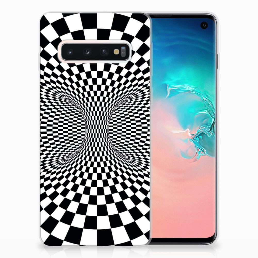 Samsung Galaxy S10 TPU Hoesje Illusie