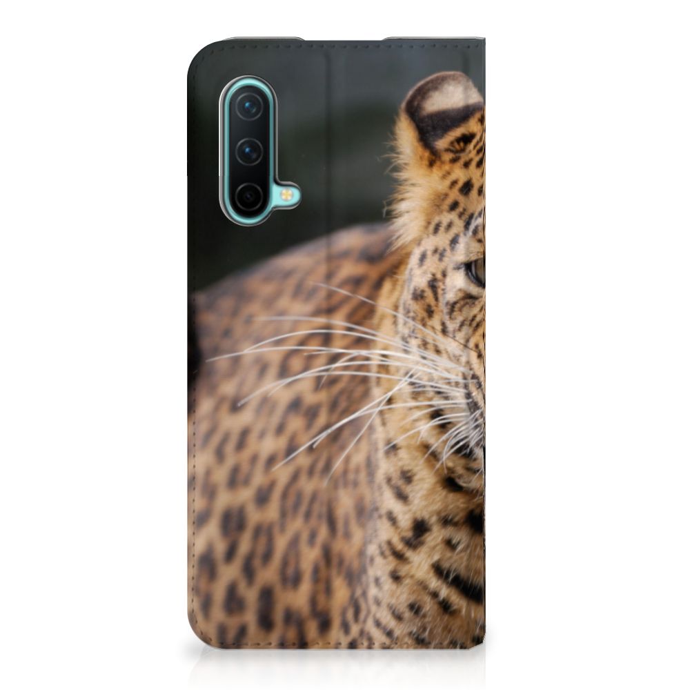 OnePlus Nord CE 5G Hoesje maken Luipaard hoesje design luipaard aanzicht