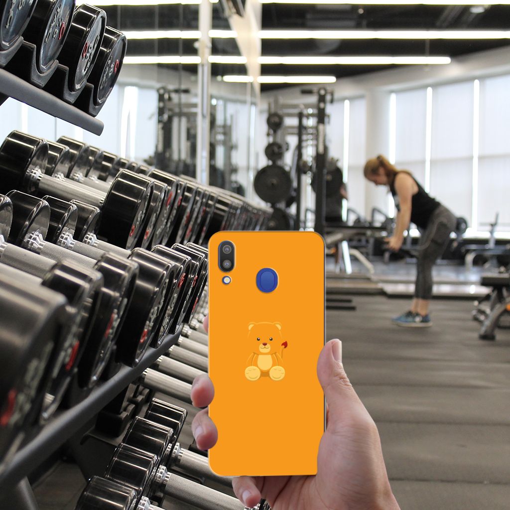 Samsung Galaxy M20 (Power) Telefoonhoesje met Naam Baby Beer