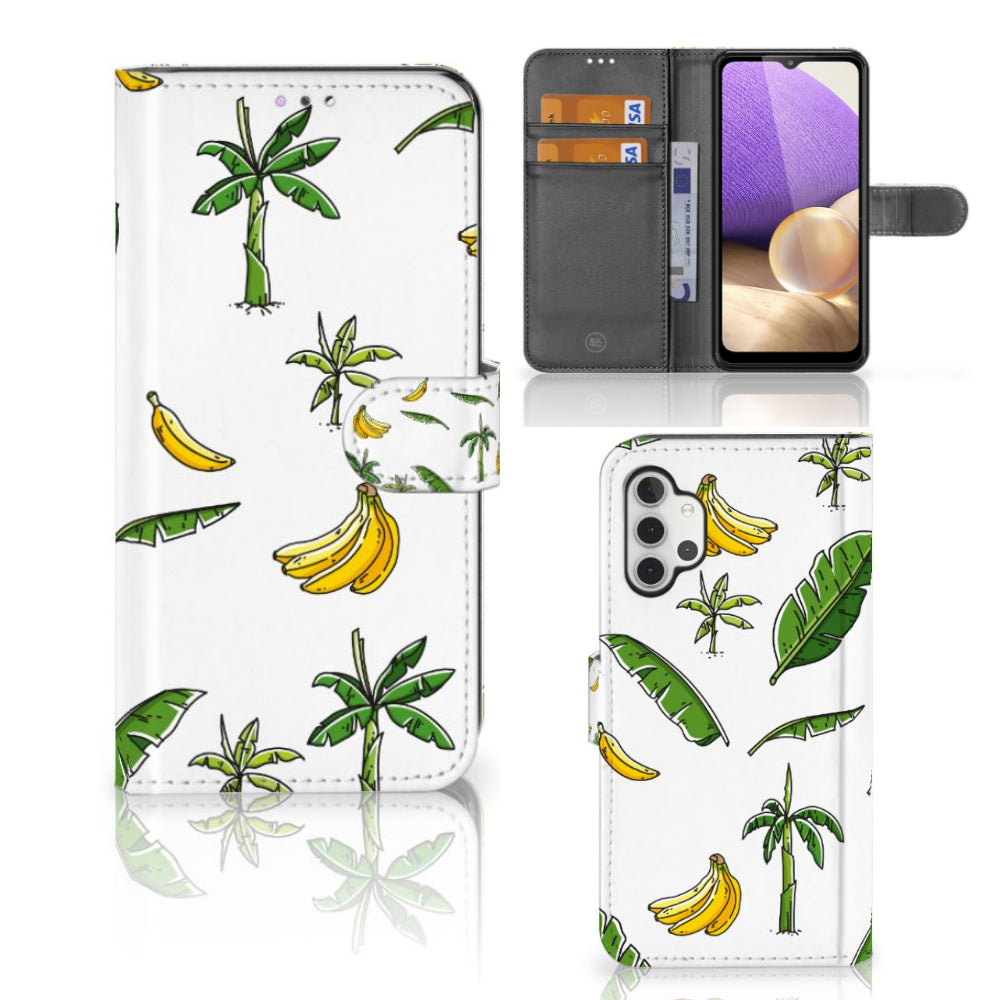 Samsung Galaxy A32 4G Hoesje Banana Tree