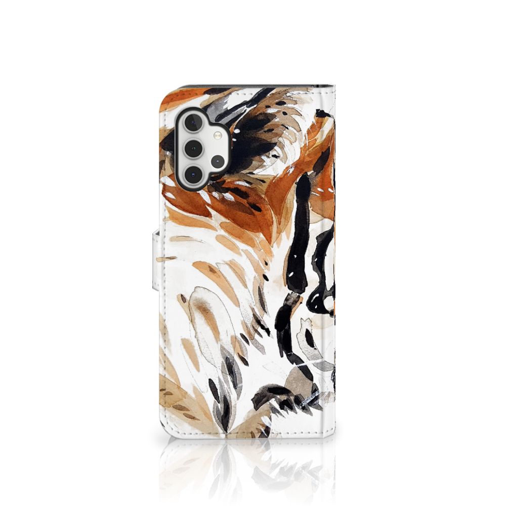 Hoesje Samsung Galaxy A32 5G Watercolor Tiger