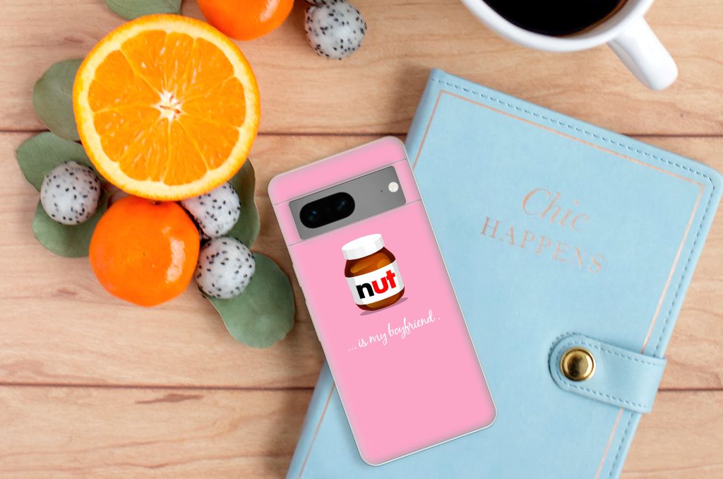 Google Pixel 7 Siliconen Case Nut Boyfriend B2C Telecom