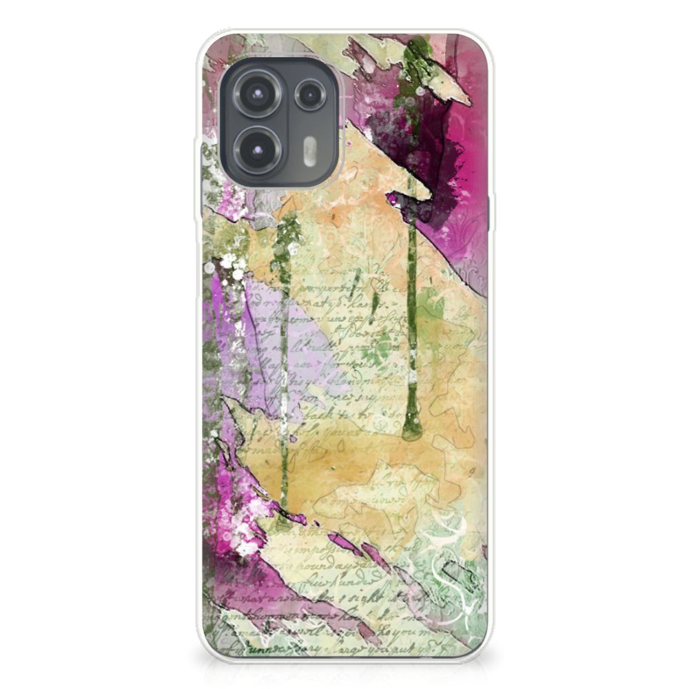 Hoesje maken Motorola Edge 20 Lite Letter Painting B2C Telecom