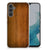 Samsung Galaxy A34 Bumper Hoesje Donker Hout