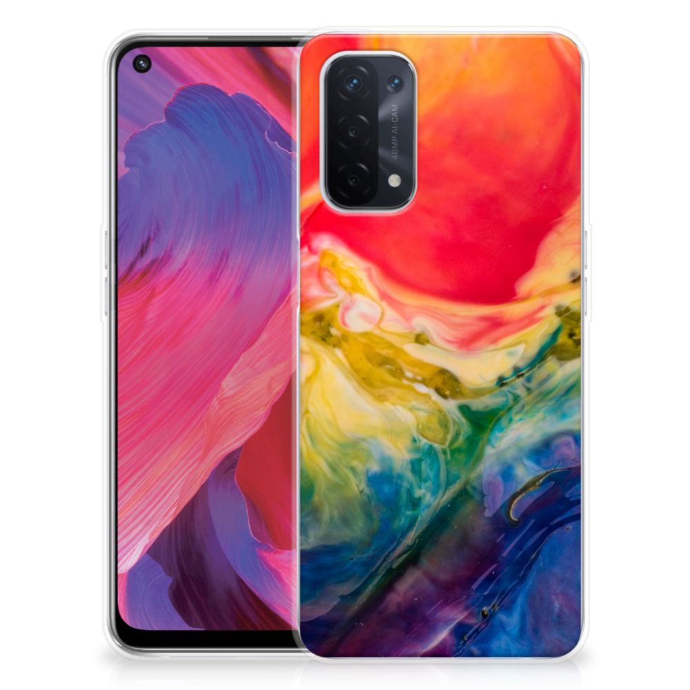 Hoesje maken OPPO A93 5G Watercolor Dark