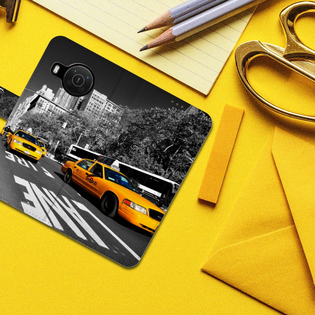 Nokia X10 | Nokia X20 Flip Cover New York Taxi
