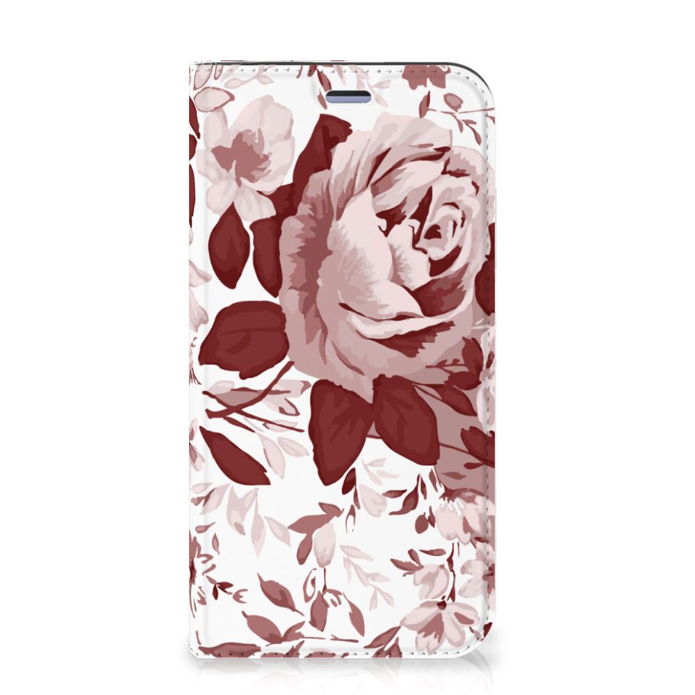 Bookcase iPhone 12 Mini Watercolor Flowers - B2C Telecom
