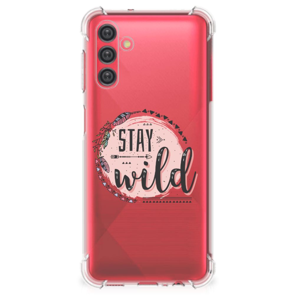 Samsung Galaxy A13 5G | A04s Stevig Bumper Hoesje Boho Stay Wild