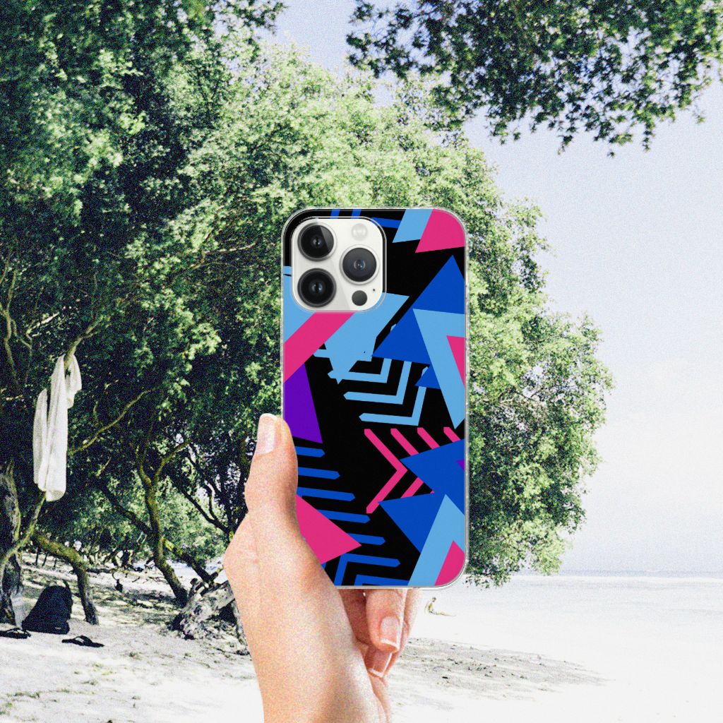 iPhone 13 Pro Max TPU Hoesje Funky Triangle B2C Telecom